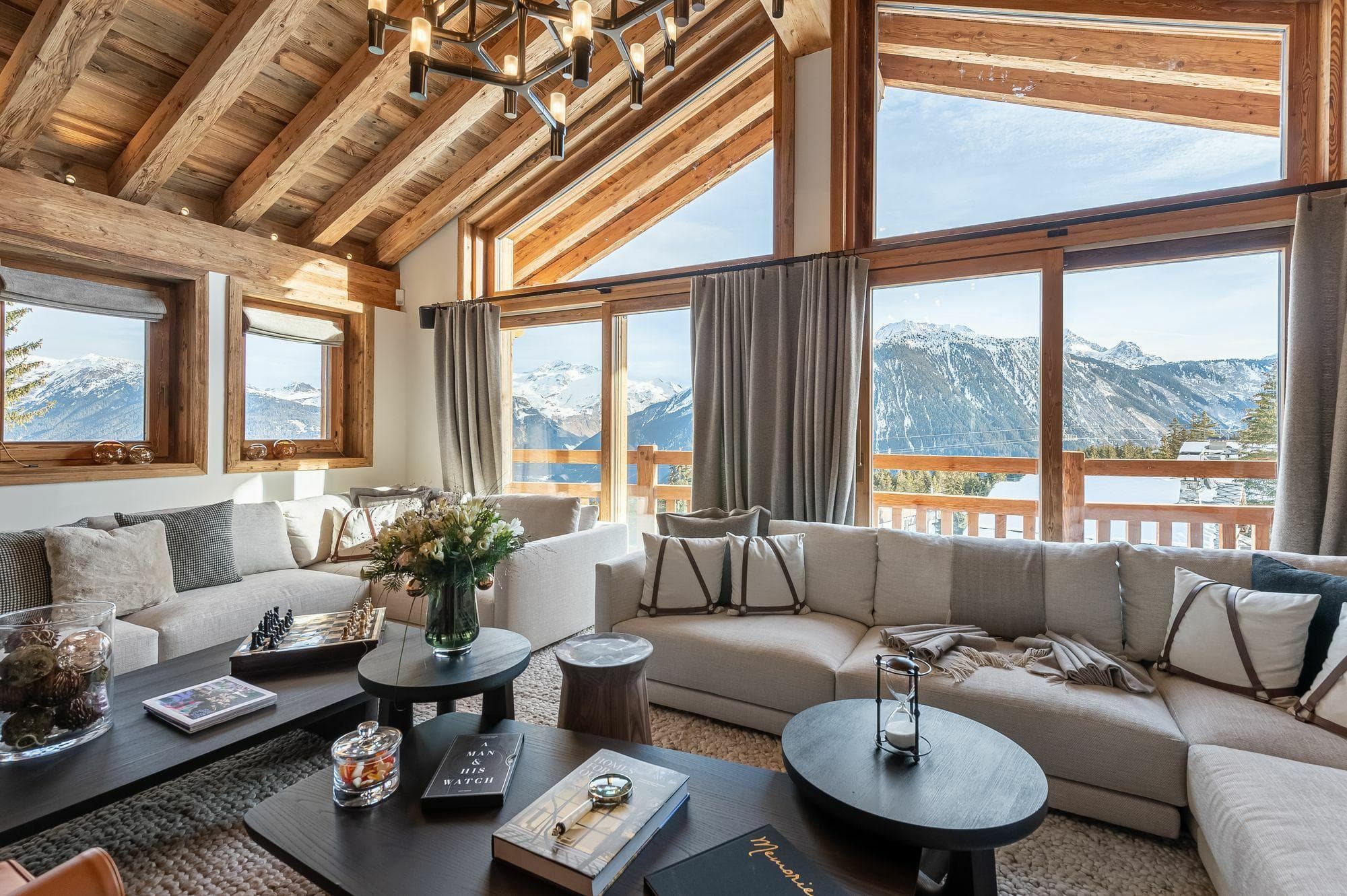 Les Bruxellois, chalet rental in Courchevel